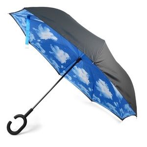 Inverted umbrella (blue skies)